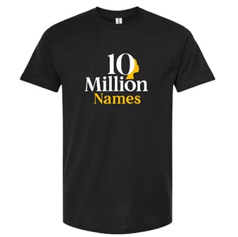 10 Million Names T-Shirt
