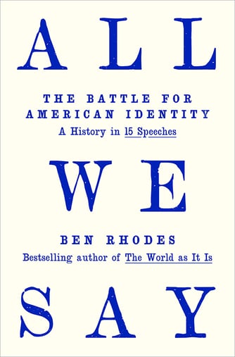 All We Say bookcover