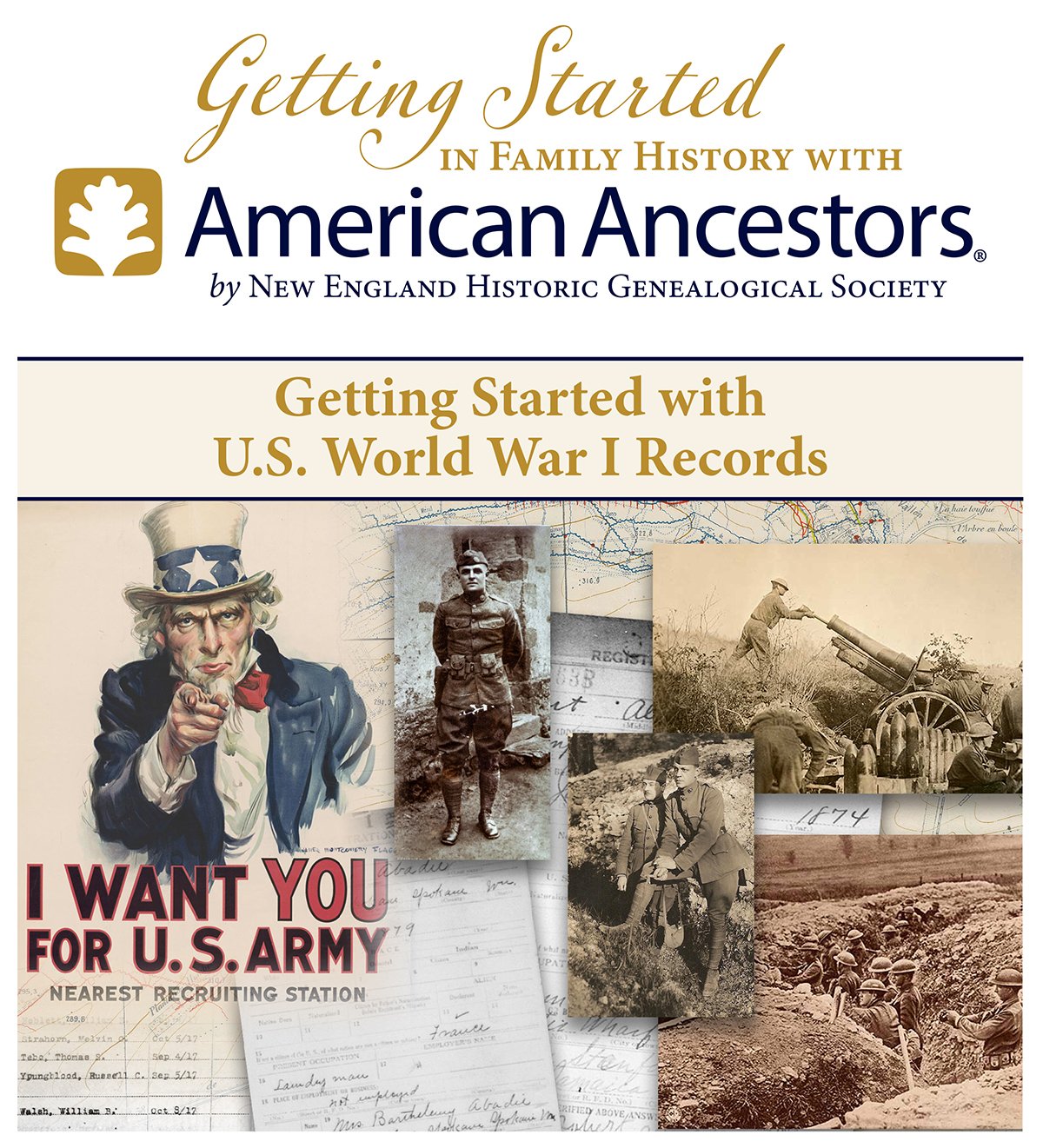 American Ancestors Getting Started with US World War I Records 2023