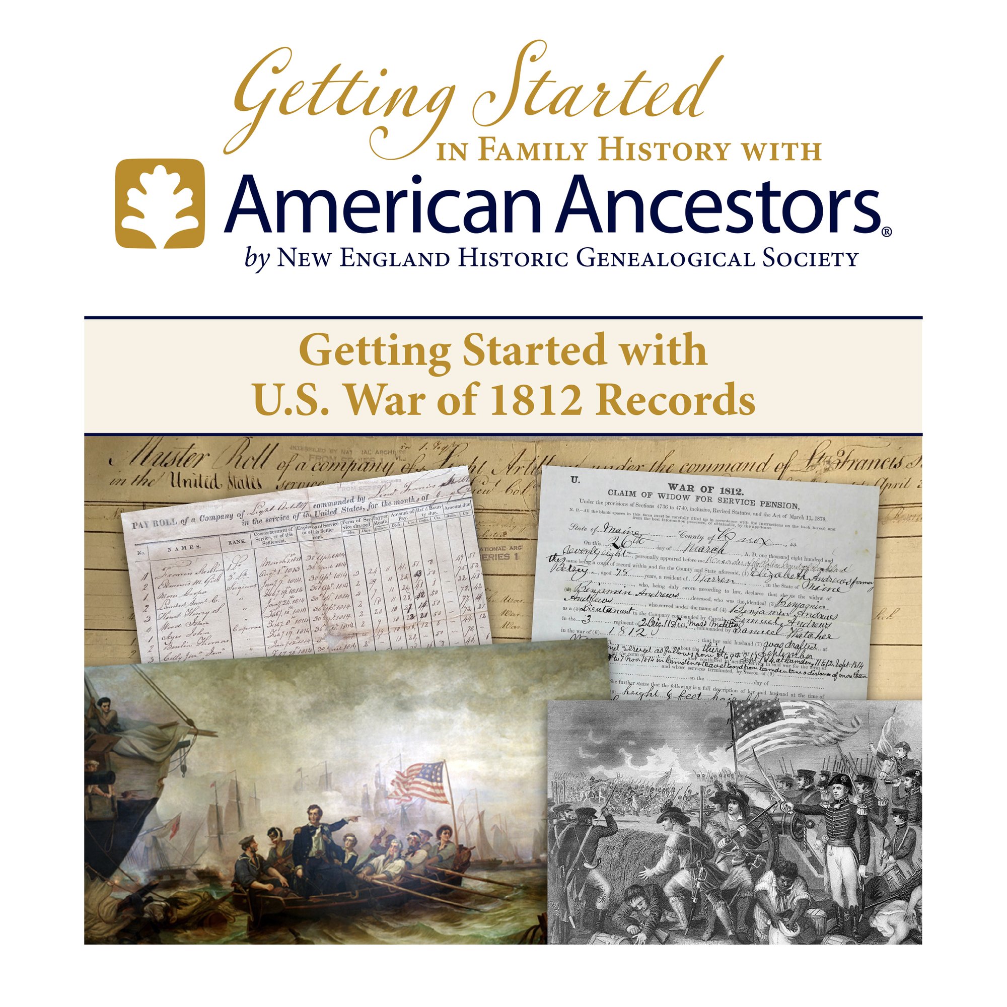American Ancestors-Getting Started with US War of 1812 Records-social