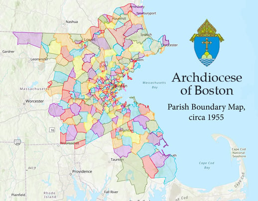 Archdiocese of Boston Map Cropped