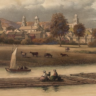Concord, New Hampshire from an original painting by G. Harvey, A.N.A.