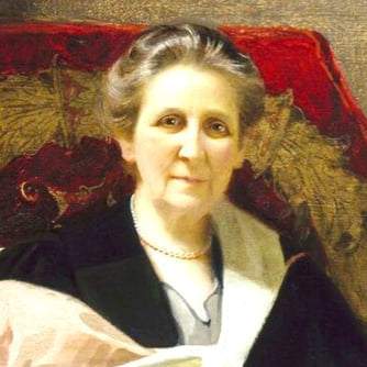 Emily Jordan Folger by Frank O. Salisbury Courtesy Folger Shakespeare Library