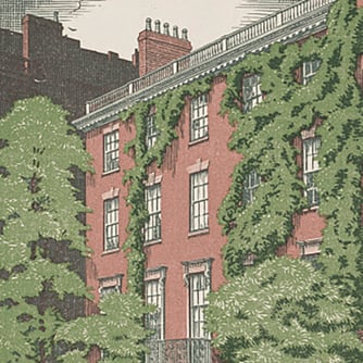 Harrison Gray Otis House, Beacon Street built by Charles Bulfinch