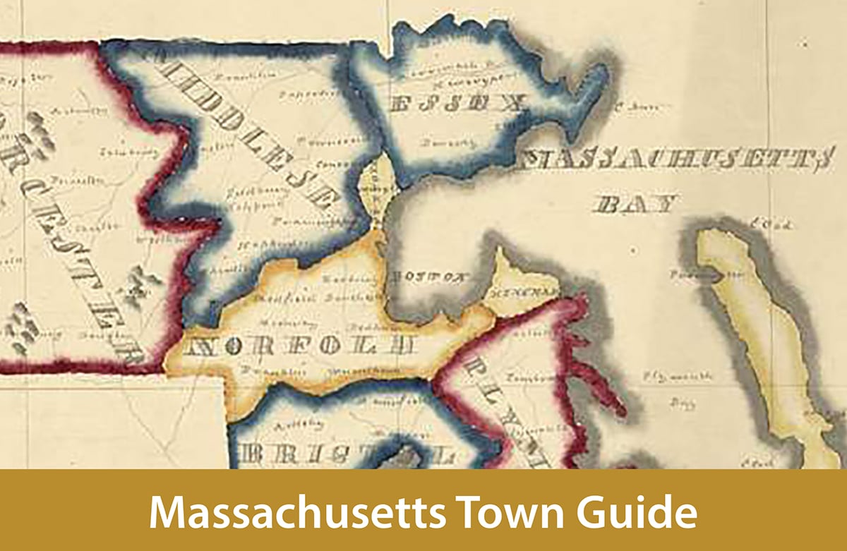 Massachusetts Town Guide American Ancestors