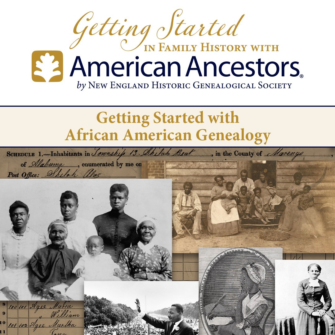 getting started in african american genealogy social