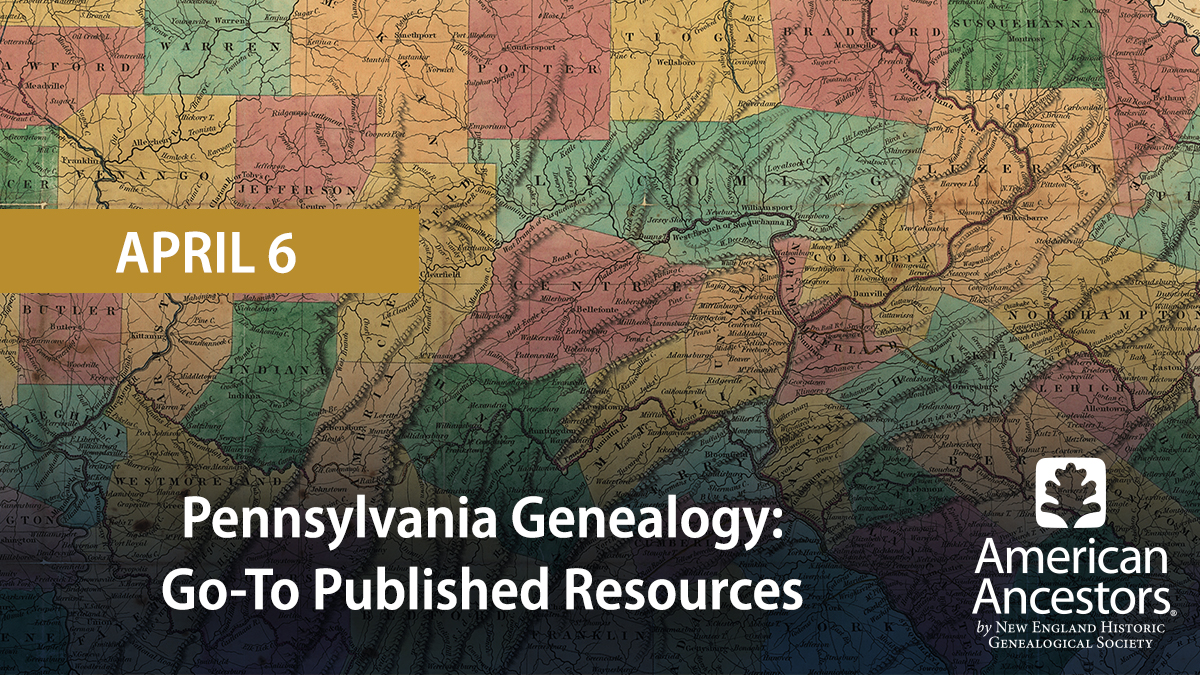 Pennsylvania Genealogy Go To Published Resources social 4-2023