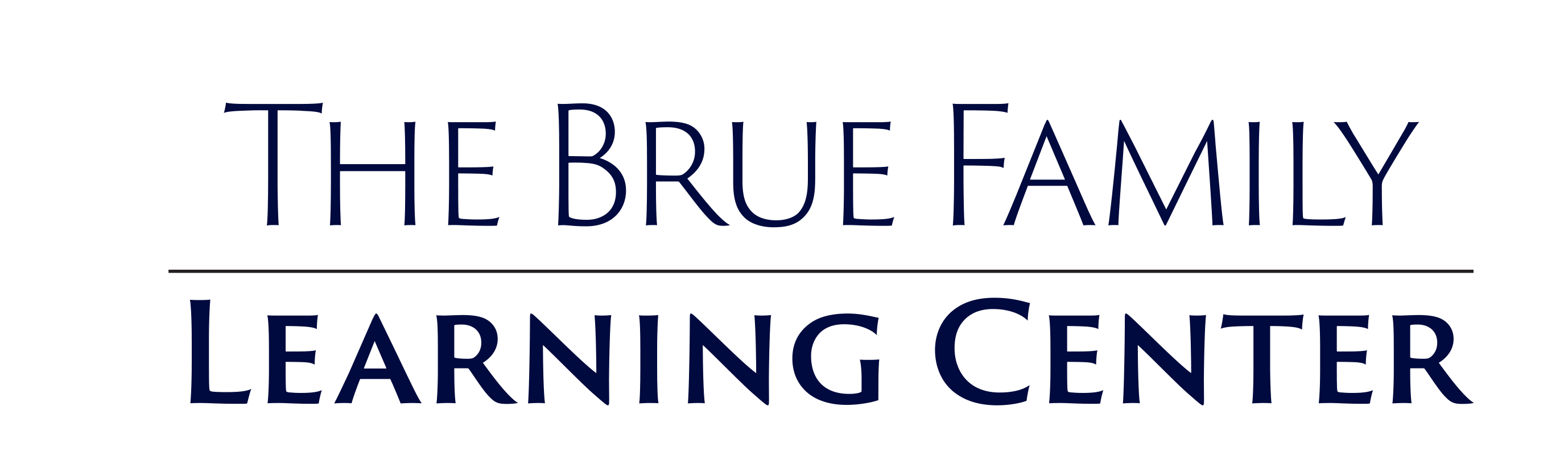 The Brue Family Learning Center_Stacked