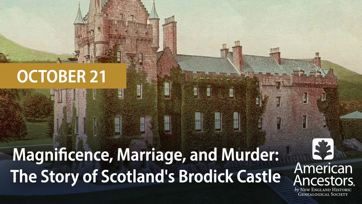 The Story of Scotlands Brodick Castle social 10-2022